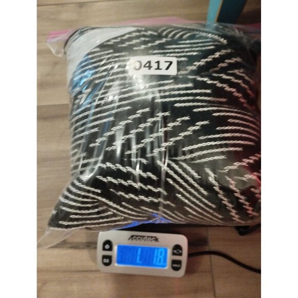 DOMANI Vintage Black White and Metallic Diamond Pattern Knit Sweater XL - Picture 10 of 11